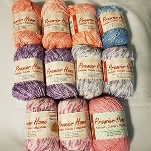 11 Skeins of Premier Home Yarn